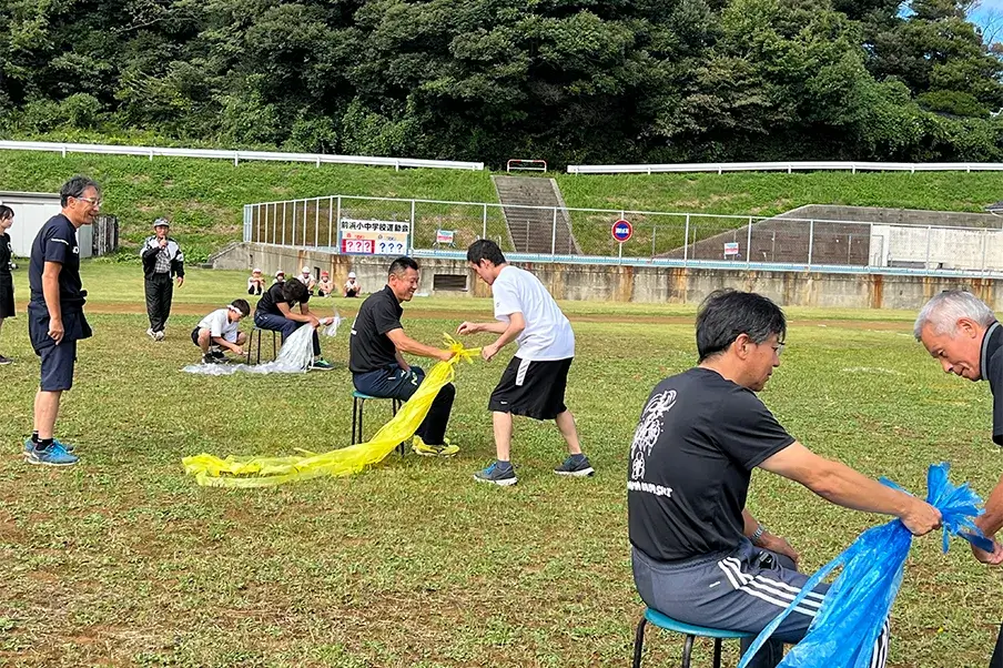 小中合同の運動会